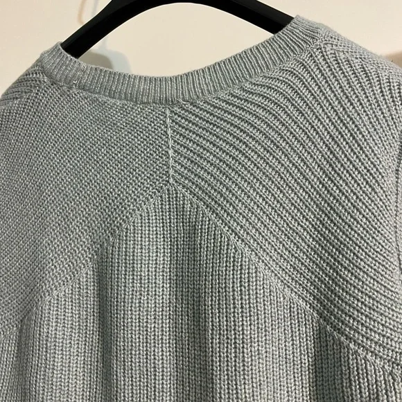 Lucky brand light blue with sparkles sweater.  Size XL - Picture 5 of 7